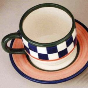 Cappuccino Mug 7.5 and Saucer