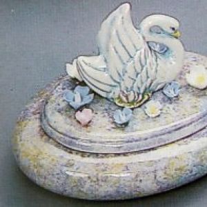 Swan Jewellery Box Small