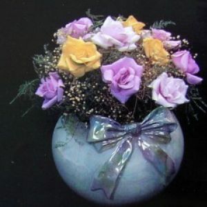 Bow Centrepiece Vase