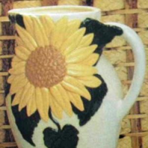 Sunflower Pitcher