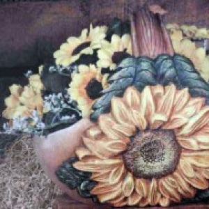 Sunflower Basket