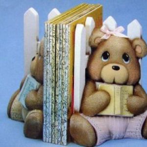 Bear Book End each