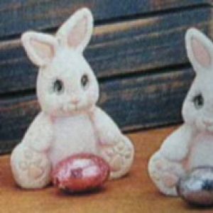 Tiny Egg Belly Bunnies Each