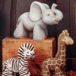 African Animals (set of 3)