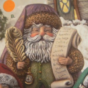 List Maker Santa