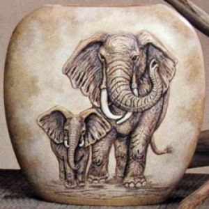 Elephant Vase