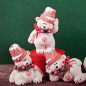 Crack Pot Teddy Each (Set of 3)