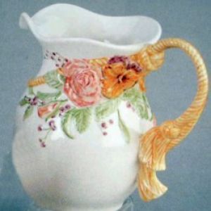 Rose/Pansy/Tassel Pitcher