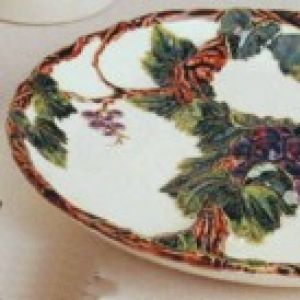 Grapevine Divided Plate