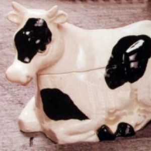 Cow Sugar Bowl