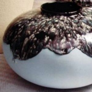 Handthrown Round Vase