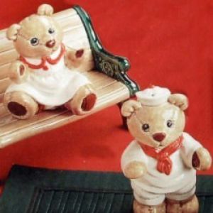 Teddy Salt & Pepper set