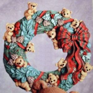 Teddy Bear Wreath