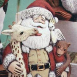 African Wildlife Santa