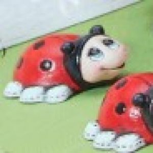 Lady Bugs Small (set of 3)