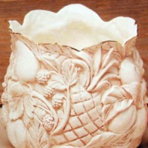 Embossed Fruit Bowl