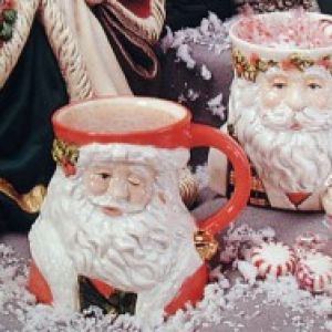 Santa Mugs (set of 2)