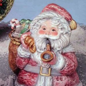 Grm Drop Santa W/Pipe