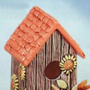 Sunflower Birdhouse