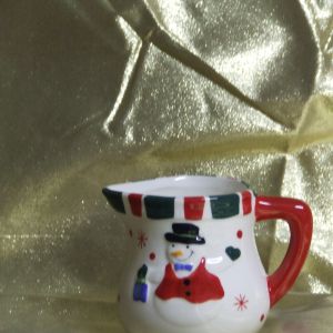 Snowman Milk Jug