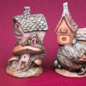 Mushroom Mansion (set of 2)