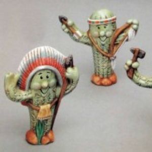 Indian Cactus (set of 3)