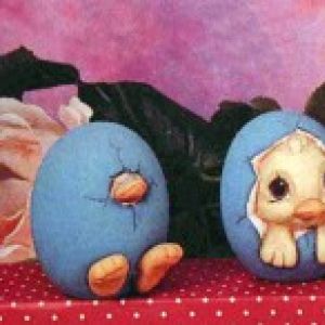 Three Hatching Ducks (set of 3)