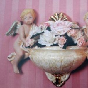 Cherub Wall Planter