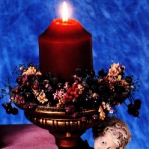 Cherub Candleholder Left