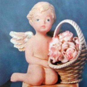 Cherub With Basket