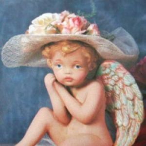 Shelf Cherub Medium