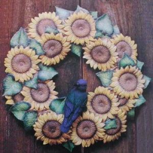 Sunflower Wreath