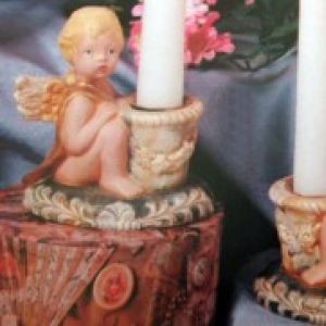 Cherub Candleholder (1 only)