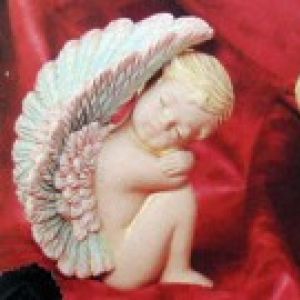 Cherub Sleeping U/Wing (set of 2)