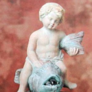 Cherub On Dolphin