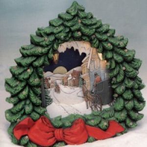 Tree Wrap & Winter Town - set