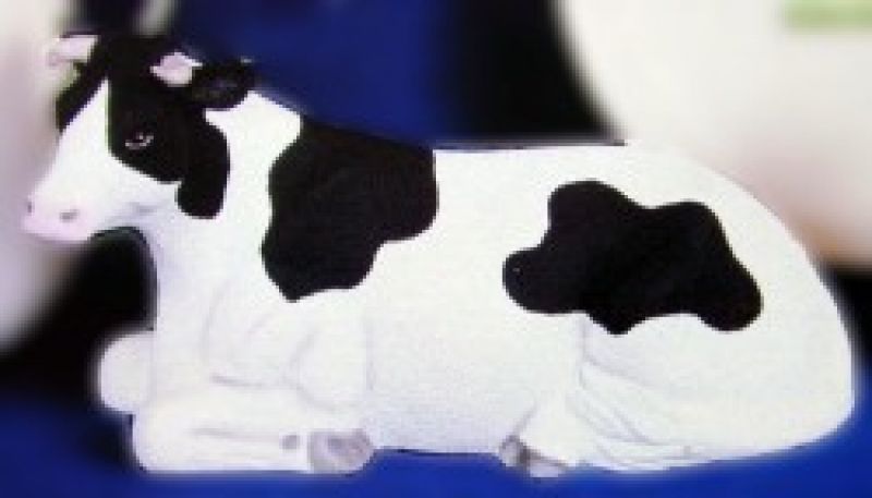 Country Cow Reclining