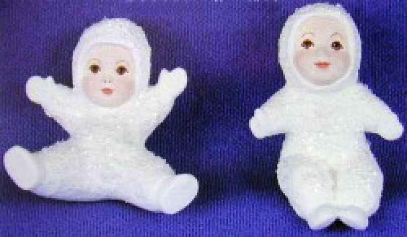 Snow Babies Shelf (set of 2)