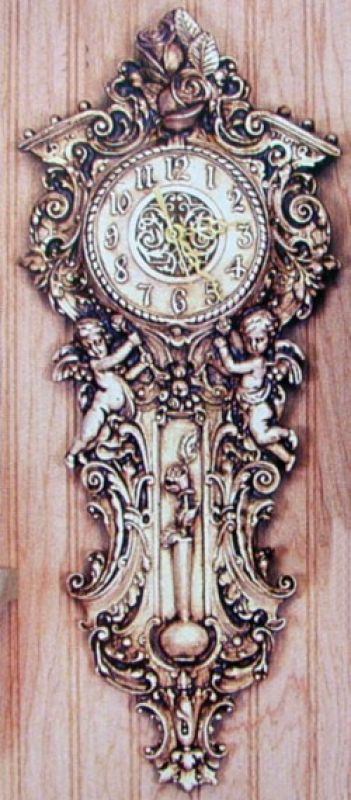 Rose Clock (mechanism not included)