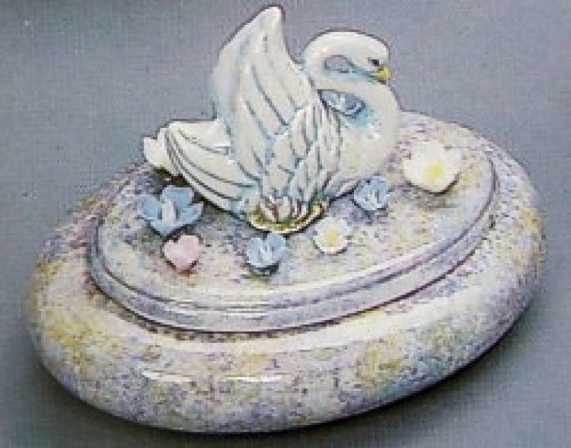 Swan Jewellery Box Small