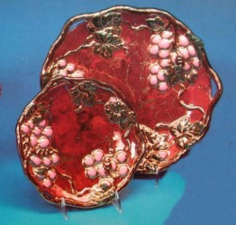Grape Ivy Plate Large