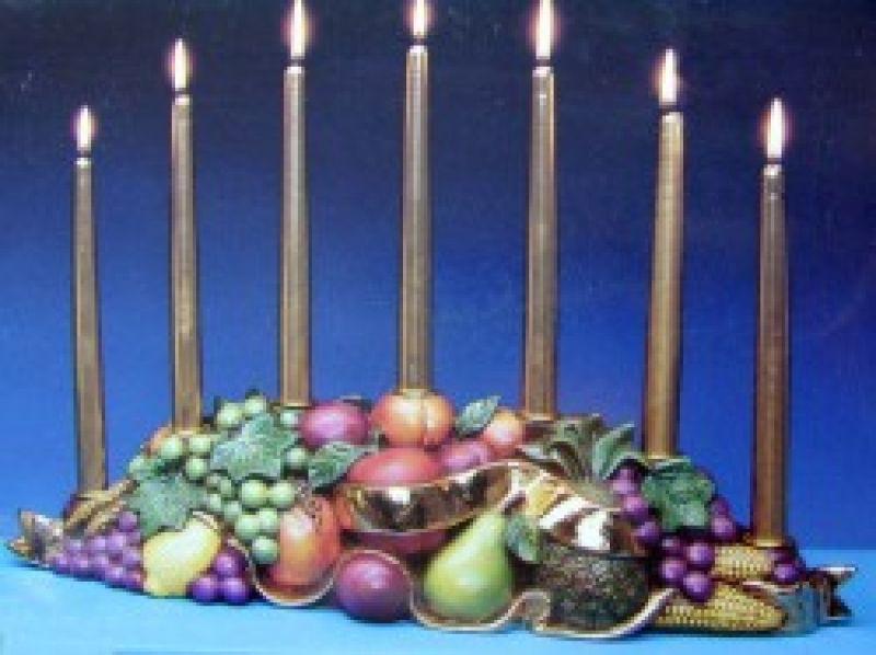 Kwanza Candle Holder