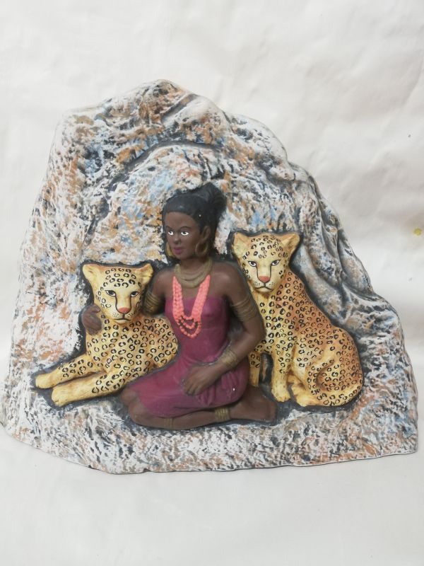 Leopard Vase