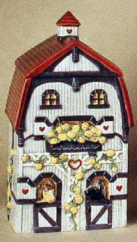 Flower Farm Barn & Lid