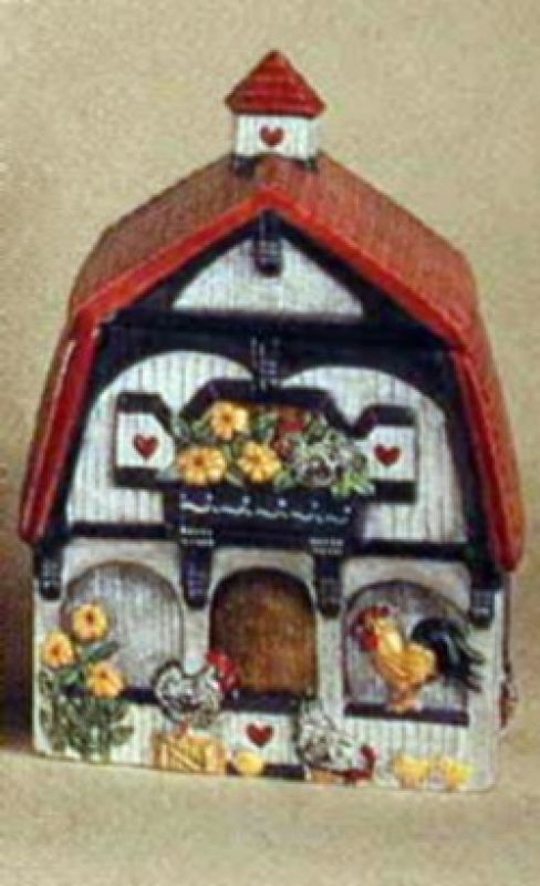 Tea Farm Barn & Lid