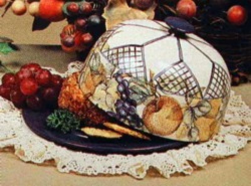 Cheese Dish & Lid Round
