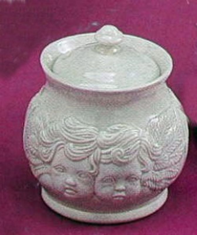 Cherub Sugar Bowl With Lid
