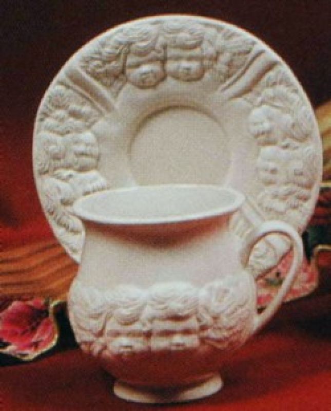 Cherub Tea Cup amd Saucer