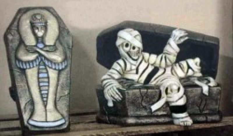 Coffin Light Box (Excludes Mummy)