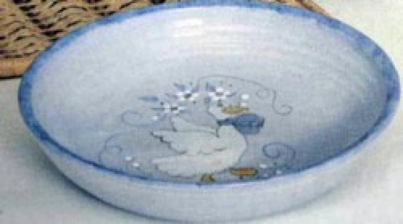 Stoneware Spaghetti Bowl